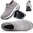 thumbnail image 3 of CHICVOMEY Women Slip On Sneakers Orthopedic Walking Shoes for Women Comfort Sneakers with Arch Support Air Cushion Sole for Running & Travel, 3 of 7