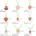 thumbnail image 4 of EOEMY Red Love Pendant Necklace For Women Gold Heart Collares Long Stainless Steel-Nk008G2Ac210364G2, 4 of 9