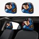 thumbnail image 1 of Superman Funda Protectora Universal para Reposacabezas de Coche, Funda Elástica para Reposacabezas de Asiento de Auto, Funda de Tela Antipolvo, Accesorios de Interior 2 Piezas, 1 of 6