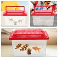 thumbnail image 3 of WRISTBIQUE Turtle Box Red Plastic for Pets 1Pcs, 3 of 8