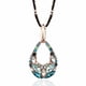 thumbnail image 2 of Collar de las mujeres de moda Cien collar de cadena colgante, 2 of 6