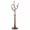 Curved Branch, variant on YFYUA Solid Wood Coat Rack Freestanding, Tree-Shaped Coat Stand with Multi-Level Hooks and Curved-Leg Base for Coats, Hats, Bags, Entryway, Bedroom and Office, Walnut Brown