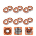 thumbnail image 4 of WORGEOUS 12 unids altas velocidades patinetas scooter en línea cojinetes de skate board accesorios, 4 of 8