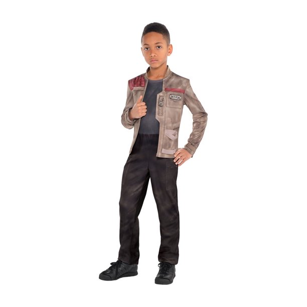Disfraces EE. UU. Boys Star Wars The Force Awakens Finn Disfraz completo negro S