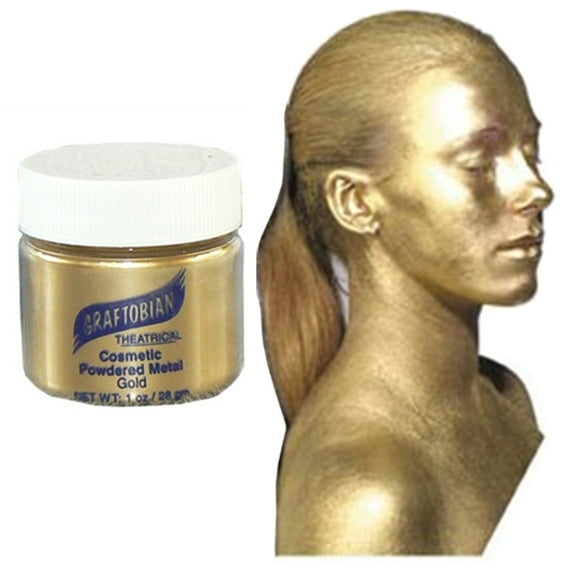 Graftobian Metal Mania, Powder Only - Gold, 1 oz