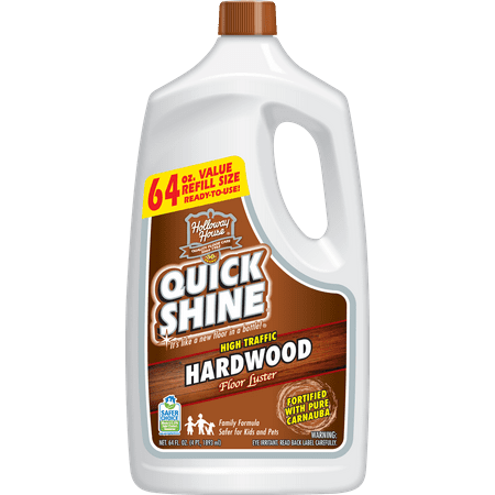 Quick Shine High Traffic Hardwood Floor Luster; 64