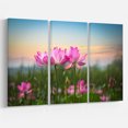 thumbnail image 3 of Design Art - Blooming Lotus Flowers at Sunset, 3 of 3