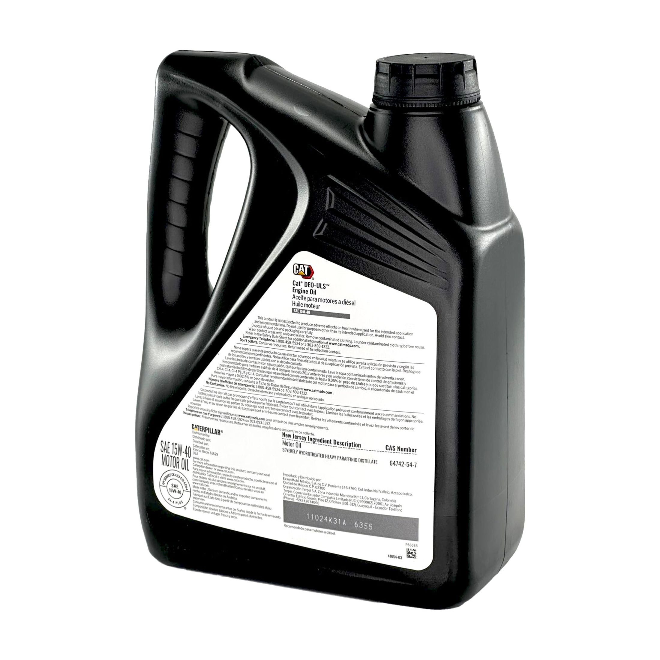 Cat 515-3973 DEO-ULS 15W-40 Engine Oil | 1 Gal. Jug, Case of 4