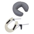 thumbnail image 3 of Cuna facial con almohada para reposacabezas de mesa de masaje, equipo de suministros de belleza para spa gris, 3 of 9