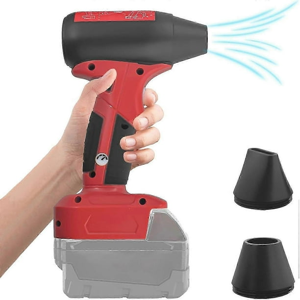 Compressed Turbo Blower for Milwaukee M18 18V Battery, Jet Fan 4-Speed Max 130000RPM