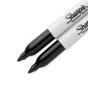 Sharpie Extreme Permanent Markers, Fine Point, Black, 4 Count