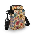 thumbnail image 3 of HELLHERO Colorful Bouquet with Shoulder Strap Crossbody Small Crossbody Bags Adjustable Strap for Outdoor Holiday Travel, 3 of 7