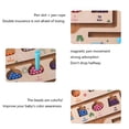 thumbnail image 4 of A Wooden Magnetic Maze Toy With Shape Recognition, Educational Activity For Hand-Eye Coordination, Travel Friendly, 4 of 6