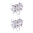 thumbnail image 1 of Bewildely Cute Bed with Pillow Furniture DIY 1:12 Mini for 3-6 Years Old Type1, 1 of 6
