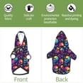 thumbnail image 6 of Honeii mushroom rainbow color Skull Print Small Dog Hoodies Pet Hooded Sweatshirts Fall Winter Puppy Cat Sweaters Warm Clothes for Small Dogs Outfits Costume-XX-Large, 6 of 7