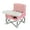 Pink, variant on Opvise Outdoor Beach Chair with Non-Slip Pads High Stability Strong Load-bearing Portable Compact Folding Chair Infant Dinner Table