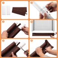 thumbnail image 3 of Draft Door Stopper 36 Inches, Draft Guard for Interior Door, Heavy Duty Door Sweep, Sound Proof Reduce Noise Keeping Warm in and Cold Out, Thicker Door Draft, 3 of 4