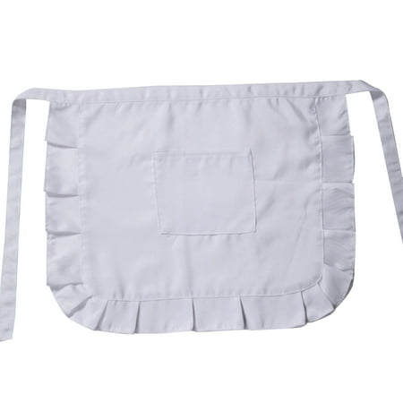 

HomeLife Pub Apron Soft Lightweight Fashion Waterproof Women Short Waist Apron for Household