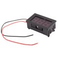 thumbnail image 3 of 4Pcs Voltímetro Digital Dc 5V A 120V Medidor de Panel de Voltaje 0.56 Pulgadas LED Display Tester B, 3 of 5