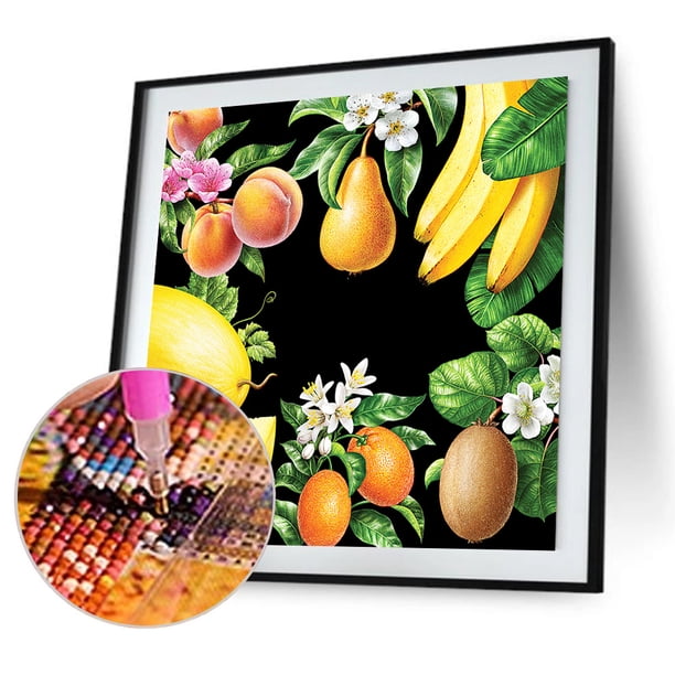 Cuadros Decorativos Kit de pintura de diamantes mosaico de diamantes redondos abstractos DIY DQrwqpou Nuevos Originales