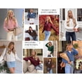 thumbnail image 5 of PRETTYGARDEN Women's Cable Knit Cropped Cardigan Sweaters Oversized Sweater, Long Sleeve Zip Up Jacket, Collared Neck, Ribbed Hem, Cozy Soft Casual Wear, Fall Clothes Winter Outerwear, 5 of 9