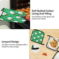 thumbnail image 4 of Dreamtimes Print Hello Mothers day Kitchen Apron,Oven Mitt,Pot Holder,Towel,Birthday Gifts Set for Mom Wife Grandma, 4 of 6