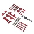 thumbnail image 5 of Almencla RC Car Upgrade Spare Kits RC Upgrade RC Car Pull Rod Replace Sturdy Metal RC Accessories for 1/12 MN82 LC79 RC Crawler RC Car red, 5 of 8