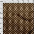 thumbnail image 3 of oneOone Cotton Jersey Brown Fabric Floral Fabric For Sewing Printed Craft Fabric By The Yard 58 Inch Wide, 3 of 4