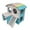 Blue, variant on Pet Deluxe Dual-Layer Villa, PVC Double Decker Hamster House with Stair Pet Home Hideout Exercise Toys for Squirrels Gerbils Hamsters Golden Bears Small Animals