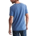 thumbnail image 2 of Camiseta Lucky Brand Venice Burnout con cuello en V para Hombres - Azul, 2 of 3