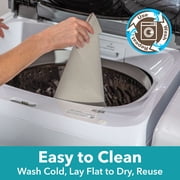 Smooth Top EasyLiner Shelf Liner, Grey Damask 12 x 10 Roll