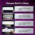 thumbnail image 6 of Vacuum Sealing Machine, Automatic Food Sealer with Bag Cutter, Vacuum Seal Roll Included, Dry & Moist Food Modes, 6 of 7