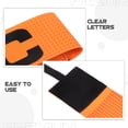 thumbnail image 3 of PAMINGONO Football Armbands Orange Wear-Resistant for Soccer and Basketball, 3 of 4