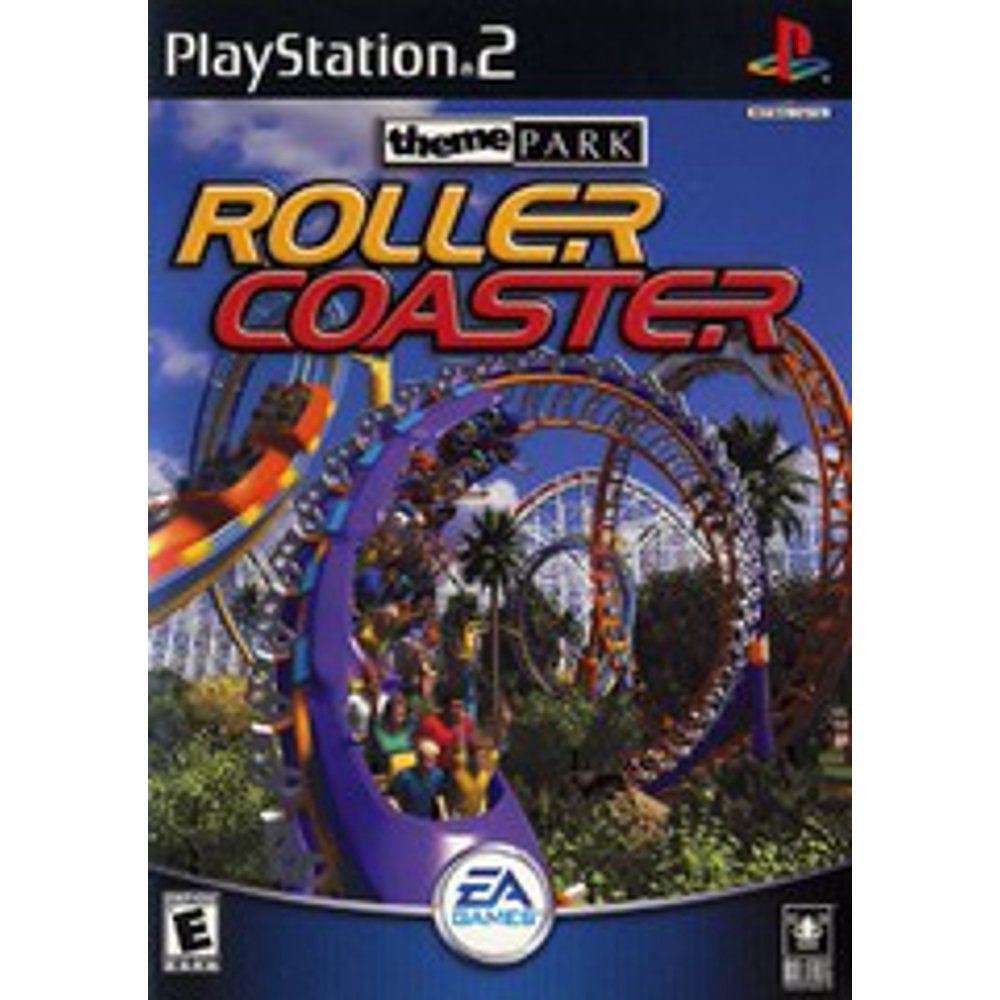 Theme Park Roller Coaster PS2 Playstation 2 (Refurbished) Walmart