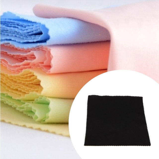 Microfiber Glasses Cleaning Cloth - Soft Material, Lint/Streak-Free, For Sunglasses/Regular Glasses, Compact/Reusable/Machine Washable