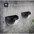 thumbnail image 4 of Luces solares para vallas FloreceBien, luces decorativas para jardín al aire libre, luces de pared impermeables, 4 of 5