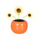 thumbnail image 2 of con energía solar, muñeca de girasol rosa, juguete con solapa, decoración para hogar, adorno AGirasol Colco Ornamento del baile, 2 of 8