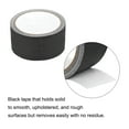 thumbnail image 4 of Uxcell Multi-Purpose Black Gaffers Tape Adhesive Tape 11 Yards x 2 Inch 2 Pack, 4 of 4