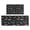 Black White Dinosaurs, variant on BlackWhite Origami Dinosaurs Tribal Pattern Kitchen Rugs Sets Of 2,Anti Fatigue Kitchen Mat Rugs Non Slip Washable,Decorative Kitchen Floor Mats for Kitchen,Sink,Laundry,17"x30"+17"x47"