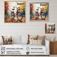 thumbnail image 4 of Designart "Pedaling Through the Sands of Time II" Transportation Floater Framed Canvas Art Print, 4 of 7