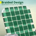 thumbnail image 4 of Ktaxon 2Pcs Patio Folding Web Lawn Chair Set, Outdoor Beach Chair, Portable Seating for Camping Picnic Party Commercial, Dark Green, 4 of 9
