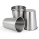 thumbnail image 3 of Taza de acero inoxidable de 5 piezas Taza de acero inoxidable Taza apilable 350ml, 3 of 8