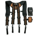 thumbnail image 2 of Tool Belt Suspender Men Suspender Heavy Duty Adjustable Size Padded Work Suspender  For  Carpenter Framer Construction, 2 of 8