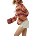 thumbnail image 6 of Binpure Ladies Long Sleeve Casual Knitwear, Autumn Short Pullover Sweater, 6 of 9