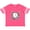 Football Pink and White, variant on Inktastic Baseball Breakthrough Boys or Girls Toddler T-Shirt