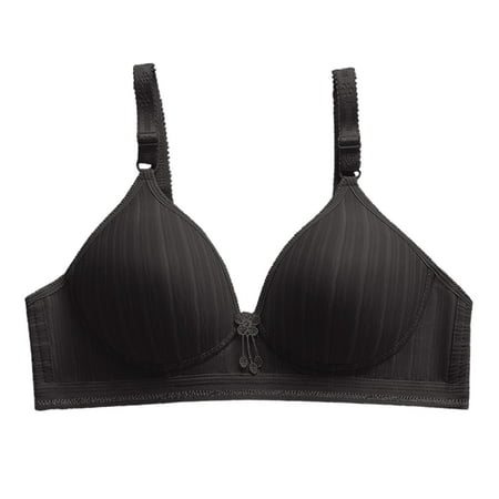 CAICJ98 Lingerie for Women Plus Size Bottoming Women Chest Wrapped Back Beauty Lace -Light Vest Sexy Underwear 42 Black