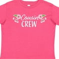 thumbnail image 4 of Inktastic Cousin Crew with Flowers Girls Toddler T-Shirt, 4 of 5