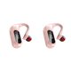 thumbnail image 4 of Seitruly Auricular Inalámbrico Recargable Auricular Pantalla digital Compatible con Bluetooth 5.0 Auricular Auricular colgante, Blanco rosado 2piezas, 4 of 6