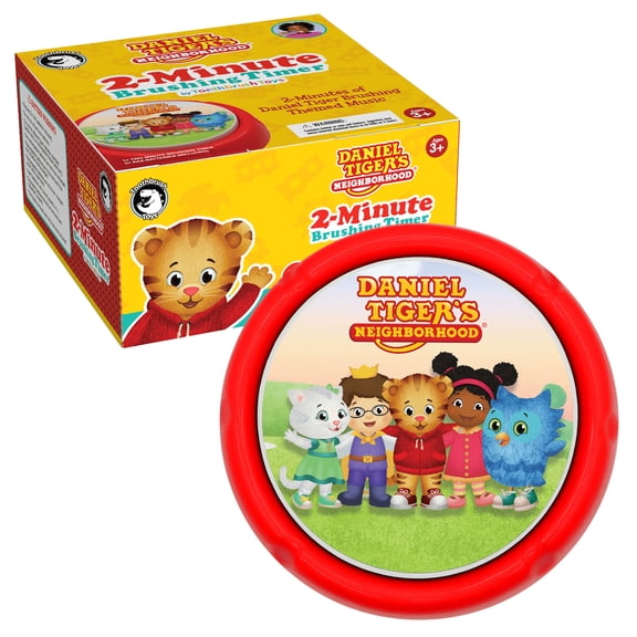 Daniel Tiger's Neighborhood Two Minute Toothbrush Timer, Batteries Included