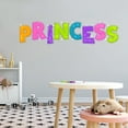 thumbnail image 2 of BABY GIRL - Adhesive Princess Lettering Art Decoration Multicolored Letters Design Removable Vinyl Home Kids Girls Bedroom Wall Decal Sticker 20" x 4", 2 of 5
